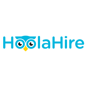 Hoolahire logo design by logo designer Hayes Image for your inspiration and for the worlds largest logo competition