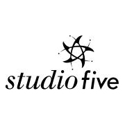 Studio Five logo design by logo designer Heather Boyce-Broddle for your inspiration and for the worlds largest logo competition