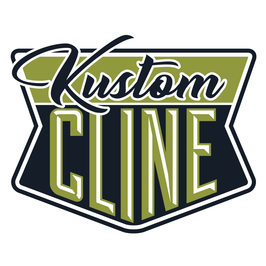 KustomClineLogo logo design by logo designer 3 Deuces Design, Inc. for your inspiration and for the worlds largest logo competition