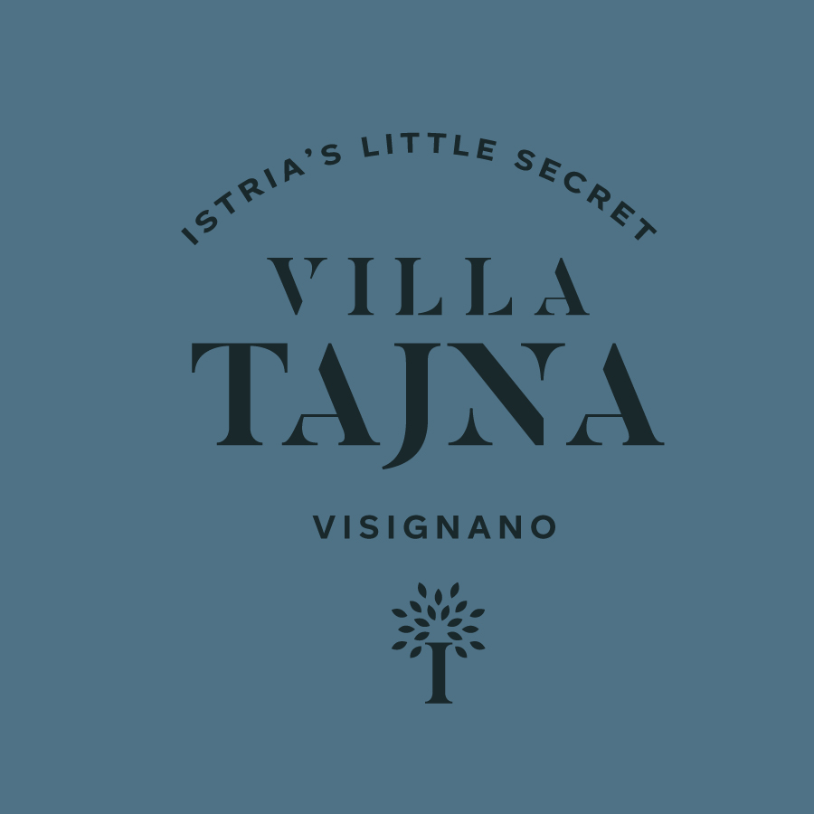 Villa+Tajna logo design by logo designer Studio+Sudar+ltd for your inspiration and for the worlds largest logo competition