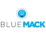 Bluemack logo design by logo designer The 5659 Design Co. for your inspiration and for the worlds largest logo competition