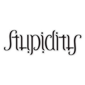 Stupidity logo design by logo designer CINQ Creative for your inspiration and for the worlds largest logo competition