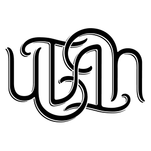 Utah Ambigram logo design by logo designer CINQ Creative for your inspiration and for the worlds largest logo competition