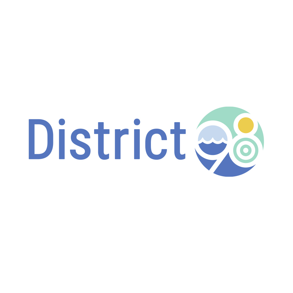 District 98 logo design by logo designer Kessler Digital Design for your inspiration and for the worlds largest logo competition
