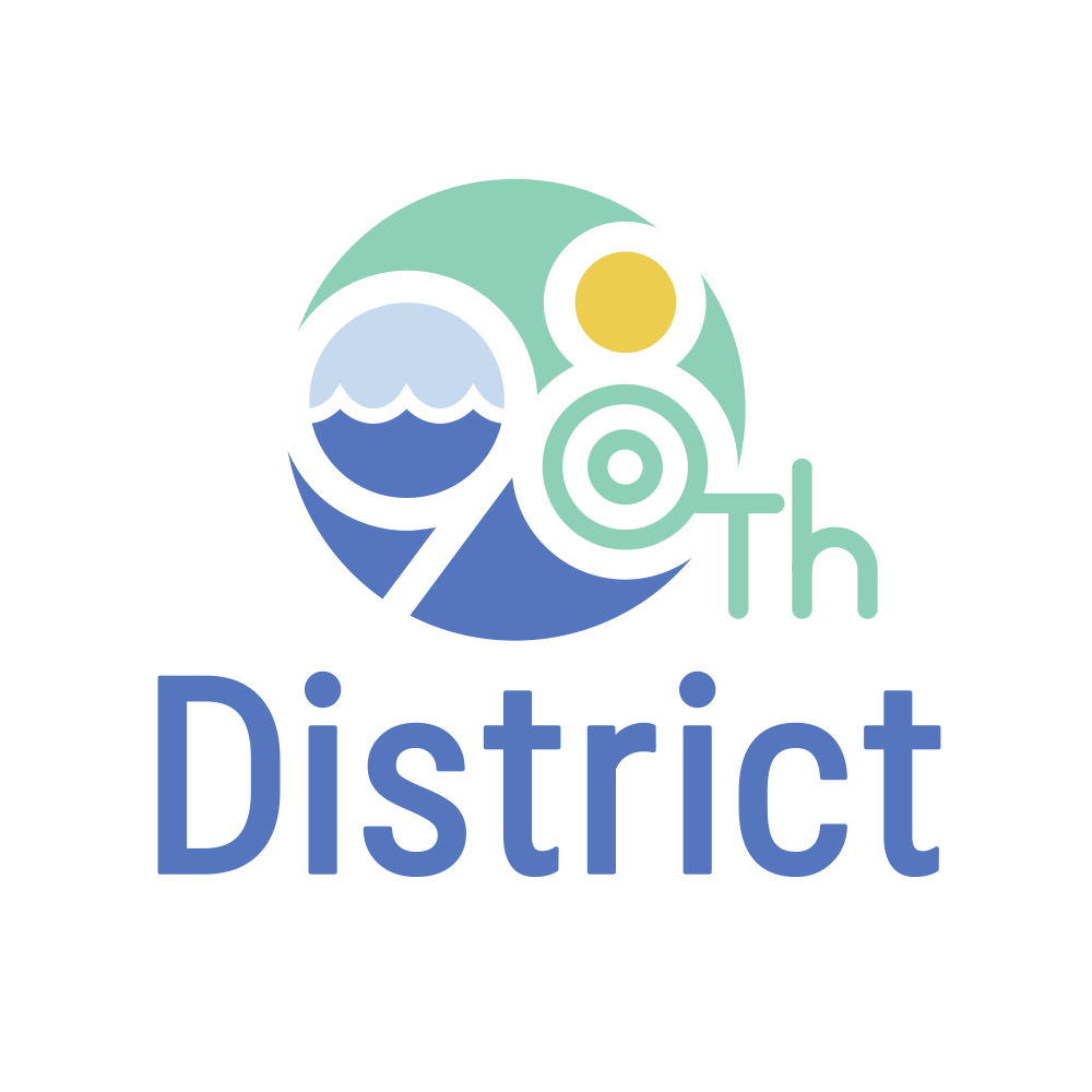 District 98 logo design by logo designer Kessler Digital Design for your inspiration and for the worlds largest logo competition