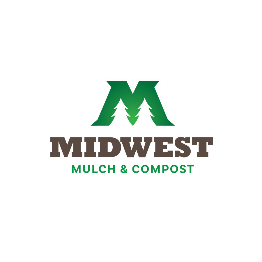 Midwest Mulch & Compost logo design by logo designer Visual Lure for your inspiration and for the worlds largest logo competition