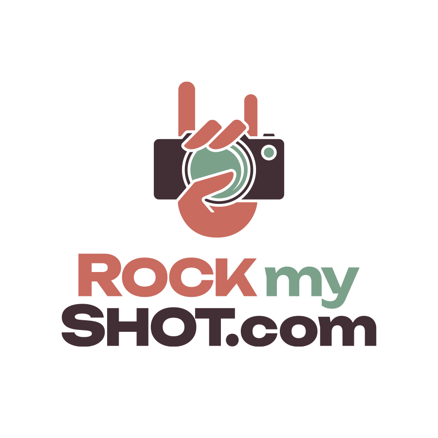 RockMyShot.com+Logo logo design by logo designer Visual+Lure for your inspiration and for the worlds largest logo competition