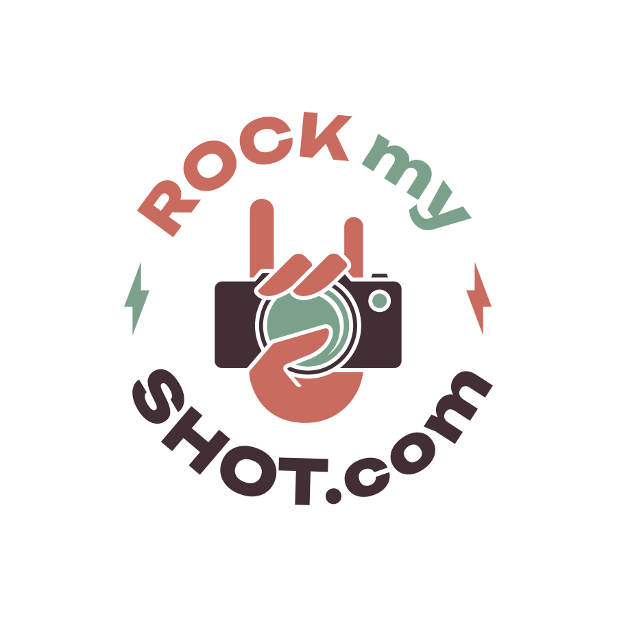 RockMyShot.com+Logo logo design by logo designer Visual+Lure for your inspiration and for the worlds largest logo competition