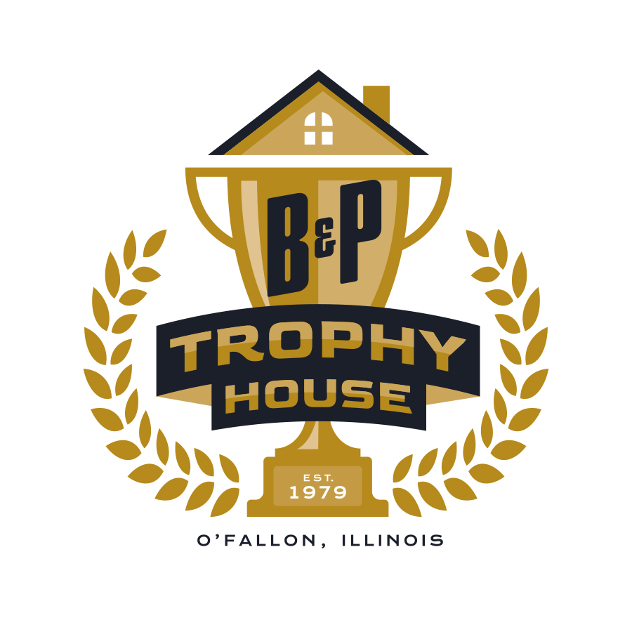 B%26P+Trophy+House+Logo logo design by logo designer Visual+Lure for your inspiration and for the worlds largest logo competition