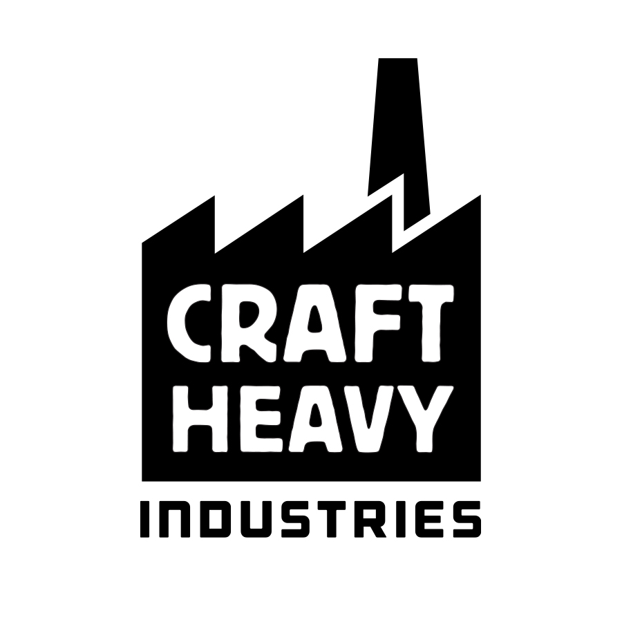 Craft Heavy Industries logo design by logo designer DBD | David Bailey Design for your inspiration and for the worlds largest logo competition