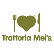 Trattoria Mel's logo design by logo designer Iskender Asanaliev for your inspiration and for the worlds largest logo competition