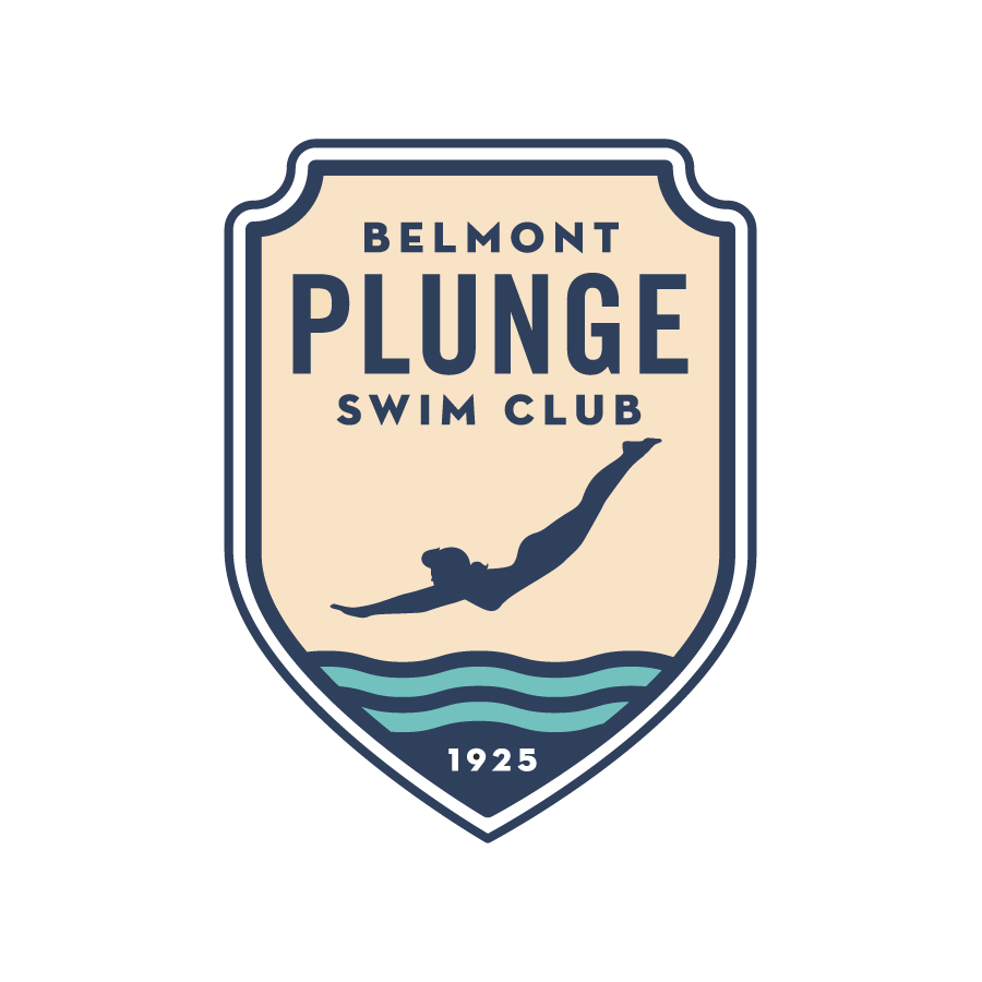 Belmont Swim Club logo design by logo designer Hollis Brand Culture for your inspiration and for the worlds largest logo competition