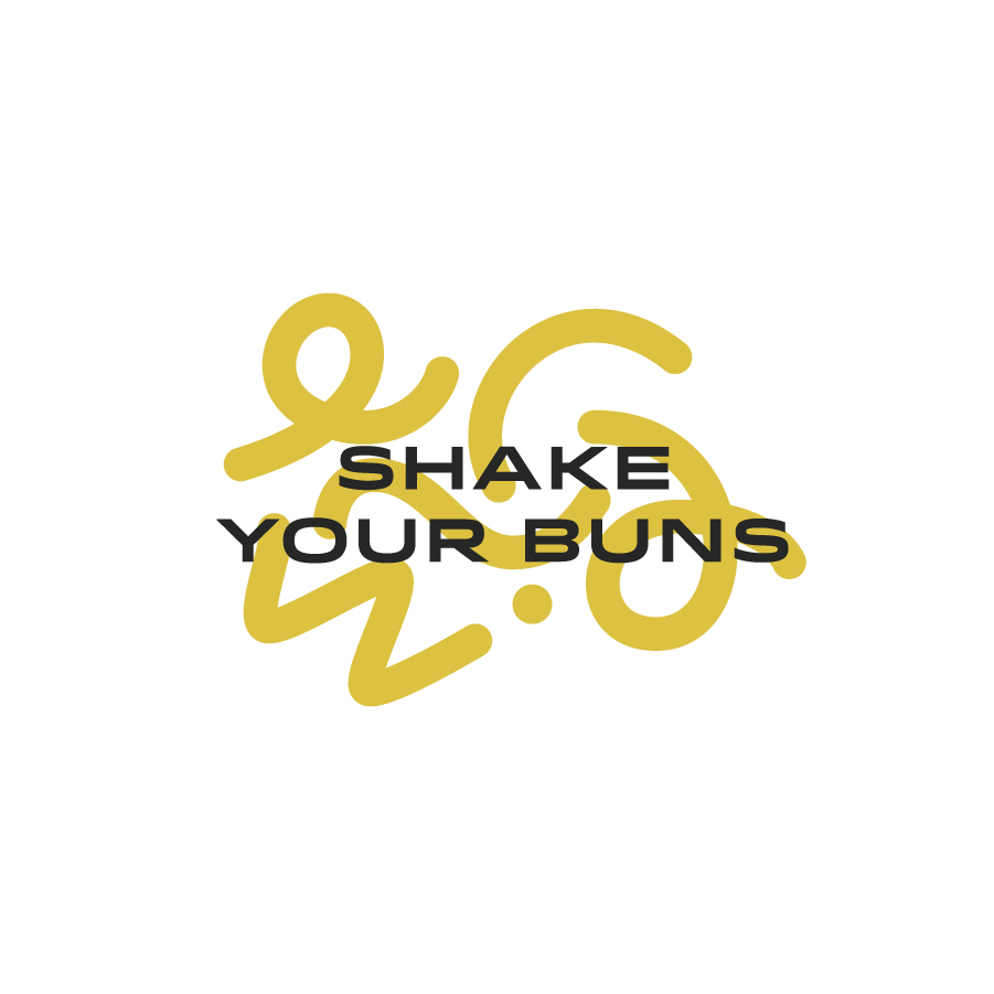 Shake Your Buns logo design by logo designer Hollis Brand Culture for your inspiration and for the worlds largest logo competition
