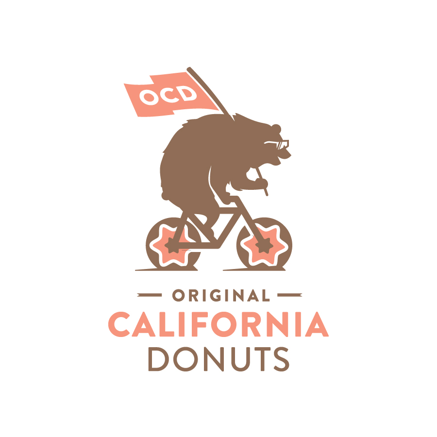 Original California Donuts logo design by logo designer Hollis Brand Culture for your inspiration and for the worlds largest logo competition