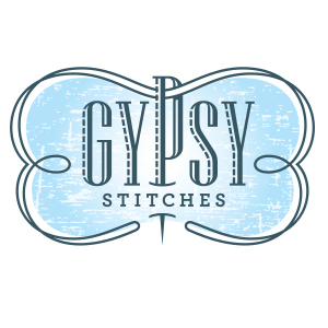 Gypsy Stiches logo design by logo designer Flight Deck Creative for your inspiration and for the worlds largest logo competition